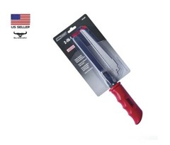 2-in-1 Multi Jab Saw Comfort Grip Handle Fits Reciprocating & Hacksaw Blades