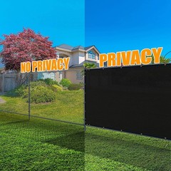 3′ 4′ 5′ 6′ 8′ x50′ Privacy Fence Screen Windscreen Garden Yard Mesh Shade Cover