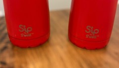 Sip By Swell 15oz Insulated Water Bottle Lot Of 2 In Red Hand Wash Only