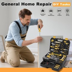 328 Piece Tool Kit for Home,Hand Repair Tool Set,Toolbox Storage Case