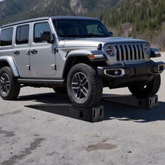 Car Ramps, 2 PCS 13000 lbs GVW Capacity, 6.3 in Lift Height, Portable High Profi