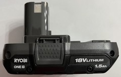 New Ryobi PBP002 One+ 18V 18 Volt Lithium Ion Battery 1.5Ah Li-ion
