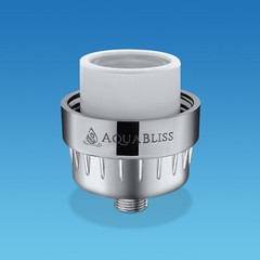 AquaBliss High Output Shower Filter w/ Replaceable Multi Stage Cartridge (SF220)