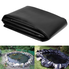 20 Mil 13 X 18 FT Pond Liners For Outdoor Ponds & Water Garden HDPE Fish Liners
