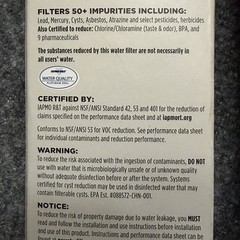 GE XWFE Refrigerator Water Filter – Genuine Replacement
