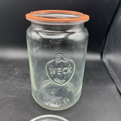 Vintage German Weck Canning Barrel Jar 1.5 L Massivrand 95 Sour Dough