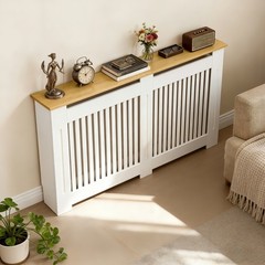 Radiator Cover Cabinet Decorative Heater Protector for Home Childproof Baseboard