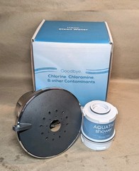 AquaTru Shower Head & Replacement Shower Filter – Polished Chrome