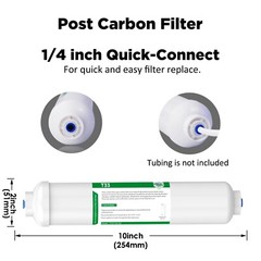 6 Stages pH Reverse Osmosis Water Filter Set w/ 36/50/75/100/150 GPD RO Membrane