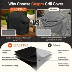 600D Weber Spirit 200 300 Grill Cover 52″ Heavy Duty Waterproof 7106 BBQ Cover