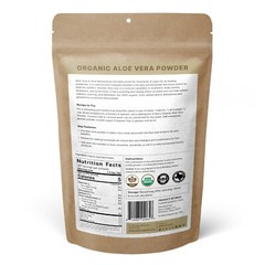 Organic Aloe Vera Powder – Aloe Vera Powder For Hair And Skin -16 OZ