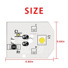 5 x Refrigerator LED Light Bulb Fits GE WR55X25754 WR55X11132 PS12172918 3033142