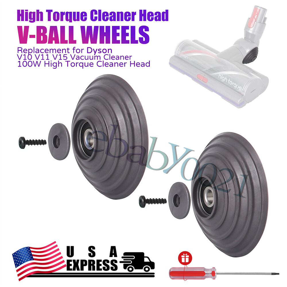 Ball Wheel for Dyson V10 V11 V15 Vacuum Cleaner 100W High Torque Cleaner Head