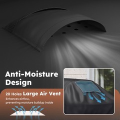 Grill Cover 48 Inch for Weber Spirit 200 Series, 600D BBQ Cover for Weber Gri…