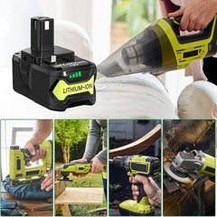 2PACK For RYOBI P108 18V One Plus 6.0Ah High Capacity Battery Lithium-Ion Li-Ion