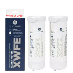 2 PACK GE XWFE Replacment Refrigerator Water Filter Without Chip
