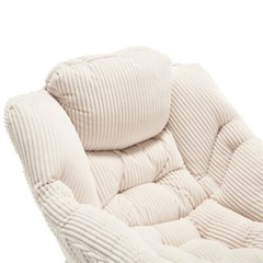 Modern Accent Chair Contemporary Lounge Leisure Upholstered Sofa Chair White