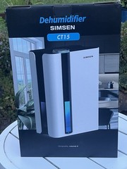 SIMSEN CT15 Tower Dehumidifier 2.8L White/Black, Auto Shut Off, Ionizer