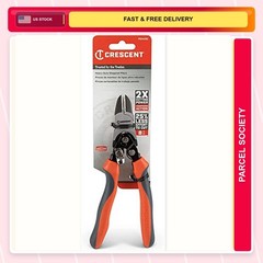 Pliers 9 Inches Polished 1.0 Count Plastic 8 Pro Series Diagonal Compound Action