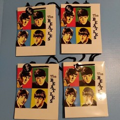 Lot of 4x The Beatles 7 x 9 inches Early Years Official Licensed New Gift Bag