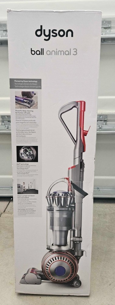 Dyson Ball Animal 3 Bagless Upright Vacuum – Nickel/Silver (NEW)