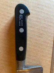 SABATIER France 4 STAR ELEPHANT 12″ CHEF KNIFE CARBON STEEL Full TANG