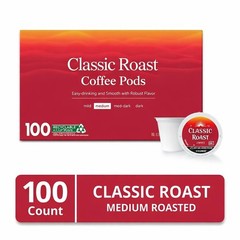 Folgers Classic Medium Roast K-Cup Coffee Pods 100 counts