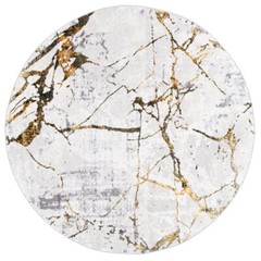 SAFAVIEH Contemporary Modern Abstract Area Rug Grey & Gold Amelia Collection