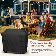 Grill Cover 48 Inch for Weber Spirit 200 Series, 600D BBQ Cover for Weber Gri…