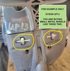 Dyson UP13 UP20 UP30 DC41 DC65 DC66 Metal Small Mini Ball Roller Wheels OEM