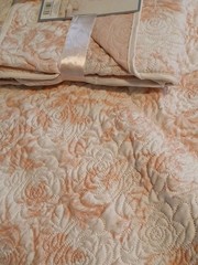 Room To Room Quilt Throw Floral Pink 50″×60″ Any Room