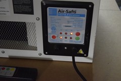 Air-Safti AS1200 High Performance HEPA Filtration with Remote **TESTED**