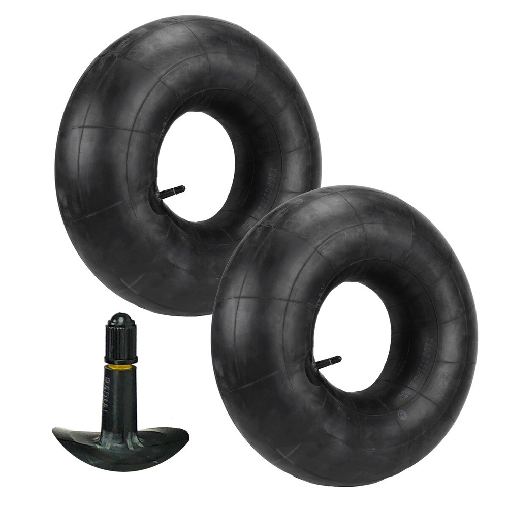 Pair of 15X6.00-6 Lawn Tire Inner Tube 15X6X6 TR13 Lawn Mower Tractor Tire