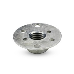 4-1/2″ x 5/8″-11 Resin Fiber Disc Backing Pad with Lock Nut for Angle Grinder