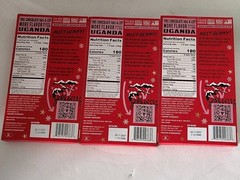 3pk YUM Beyond Good Uganda Dark Chocolate Peppermint Crunch Bar 60% Cocoa 3.5oz