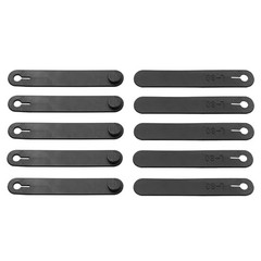 10Pcs Rubber Cable Ties Straps for Wire Management,Motorcycle Clutch Line