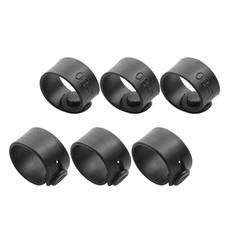 10Pcs Rubber Cable Ties Straps for Wire Management,Motorcycle Clutch Line