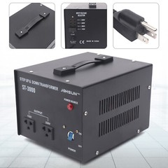 3000 Watt Voltage Converter Transformer Step Up/Down 110-120V to/From 220-240V