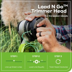 Greenworks 60V 13″ String Trimmer & 540 CFM Leaf Blower w/ 4A Battery & Charger