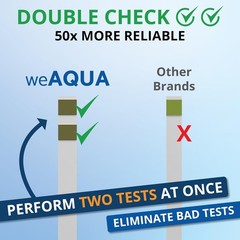 Water Hardness Test Kit – DoubleCheck 50 Strips – Hard Water Testing Kit…