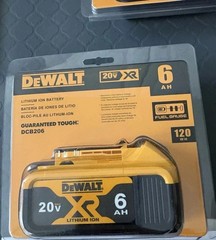 DeWalt DCB206 20V Max Premium XR 6.0Ah Lithium-Ion Battery SAME DAY FREE US SHIP