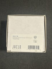 Jaclo 281-TB Tristan Brass Finish Disposal Flange with Strainer Comes As Shown