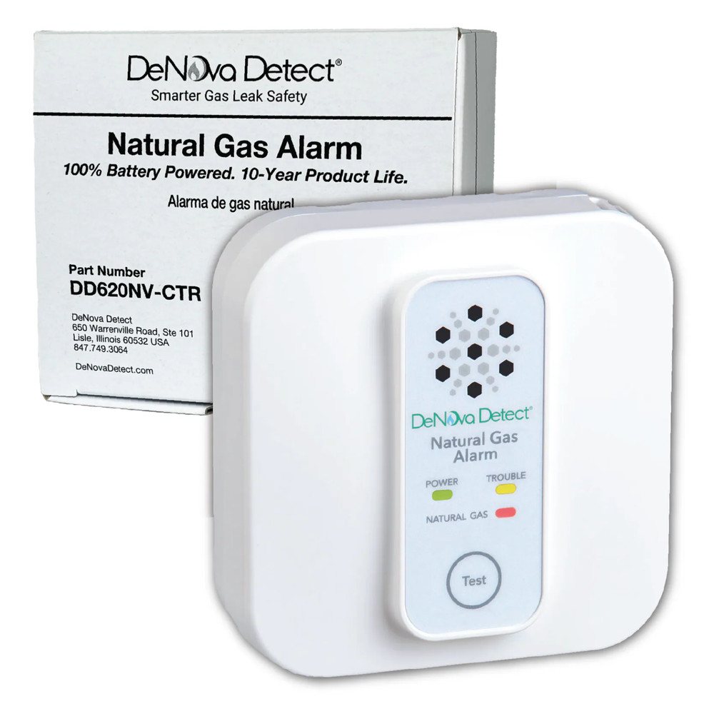 denova detect natural gas alarm