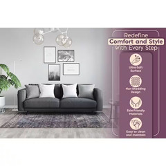 Irene Multicolor Distressed Washable 2 Ft. X 3 Ft. Scatter Rug