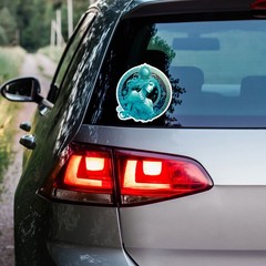 Aquarius Zodiac Astrology – Vinyl Decal Sticker – Car Window Laptop – ebn8748