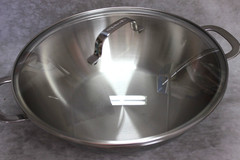 KitchenAid Wok Stir Fry Skillet with Glass Lid 12.5 Inches Never Used In Box