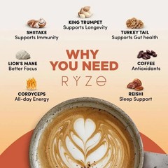 Original Organic Mushroom Coffee – Coffee for Better Energy – 30 Servings
