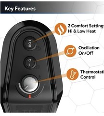 Lasko Digital Ceramic Tower Heater with Remote Control CT16670