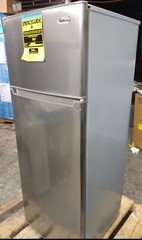 IMPECCA 7.4 Cu. Refrigerator, Top Mount Freezer 21.6″W, small Apartment, Office