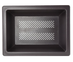 8 Rectangular Plastic Bonsai / Cactus & Succulent Pot 10″x 7.5″x 3″ Dark Brown